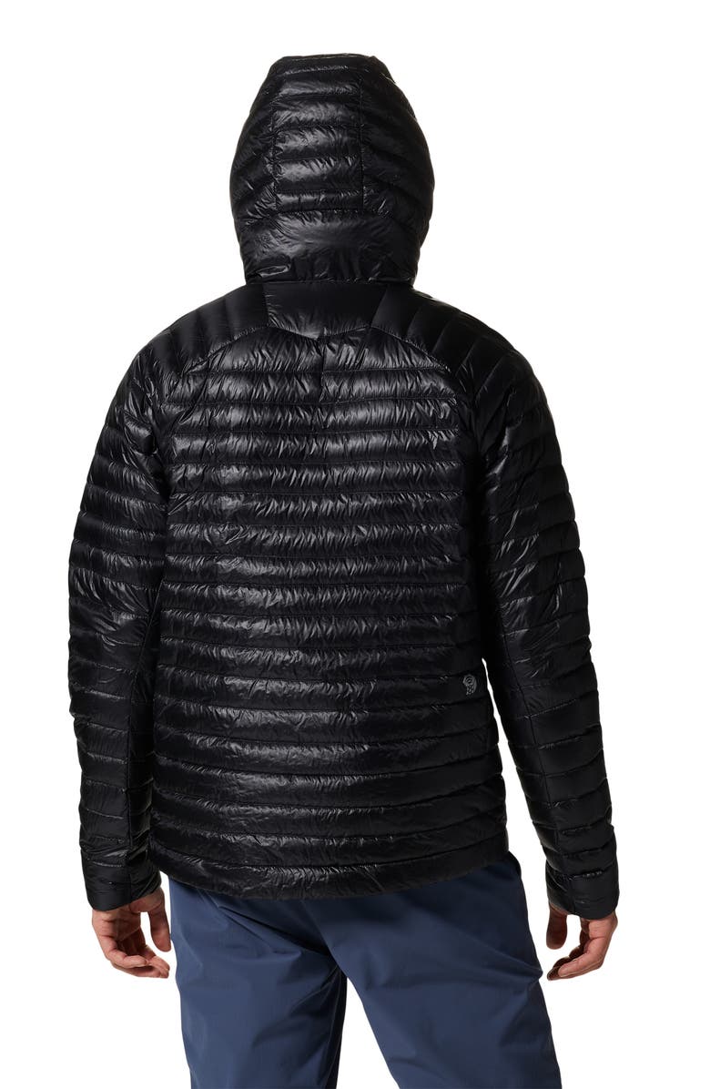 Mountain Hardwear Ghost Whisperer Packable 800-Fill-Power Down Hooded Jacket, Alternate, color, Black