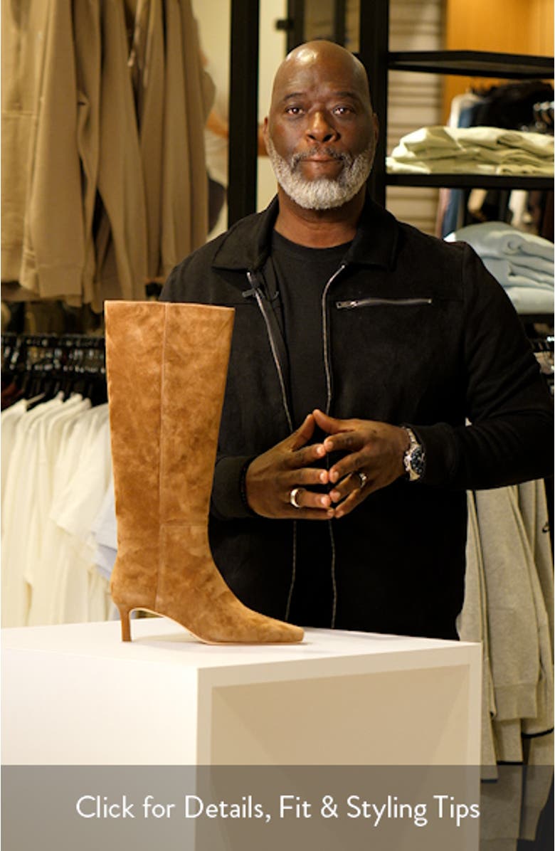 Ansley Kitten Heel Knee High Boot, sales video thumbnail