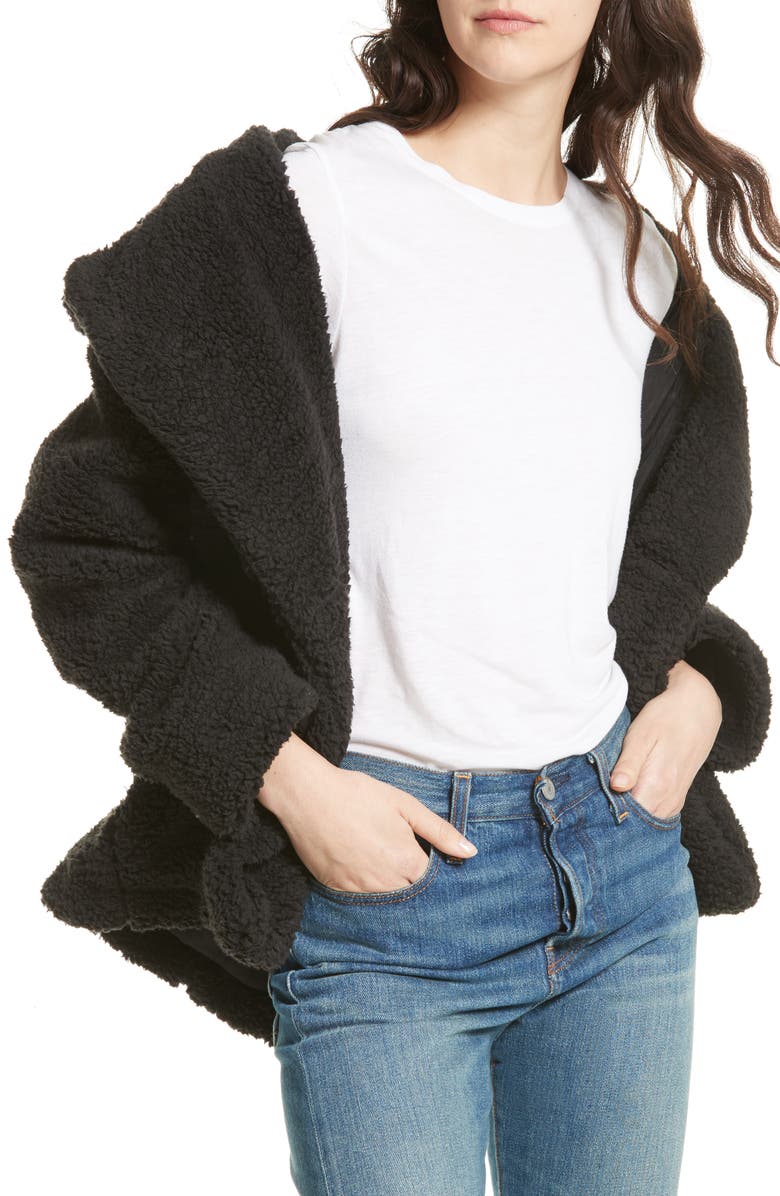 Free People Teddy Peacoat, Main, color,