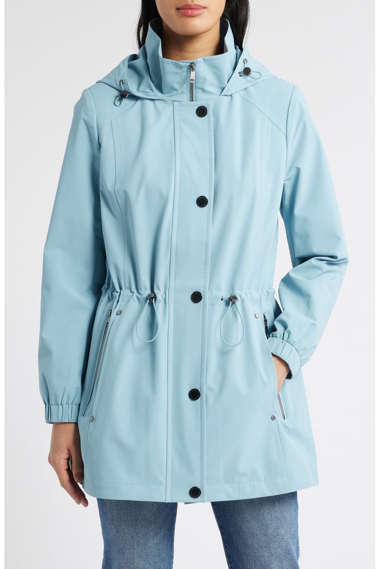Hooded Jacket, Main, color, OCEAN BLUE