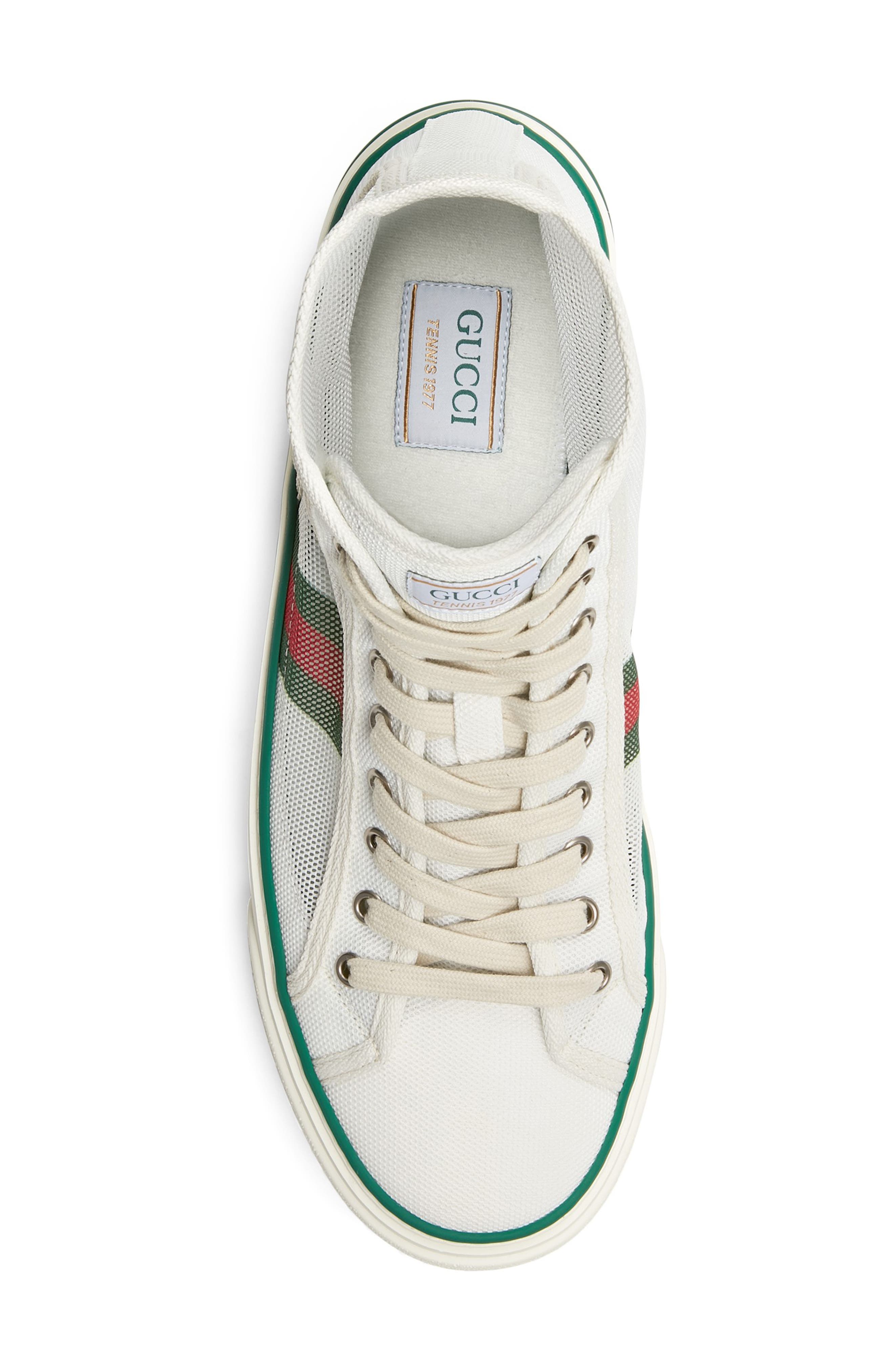 Gucci Tennis 1977 V High Top Sneaker, Alternate, color, 