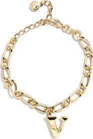 BaubleBar Annika Initial Bracelet