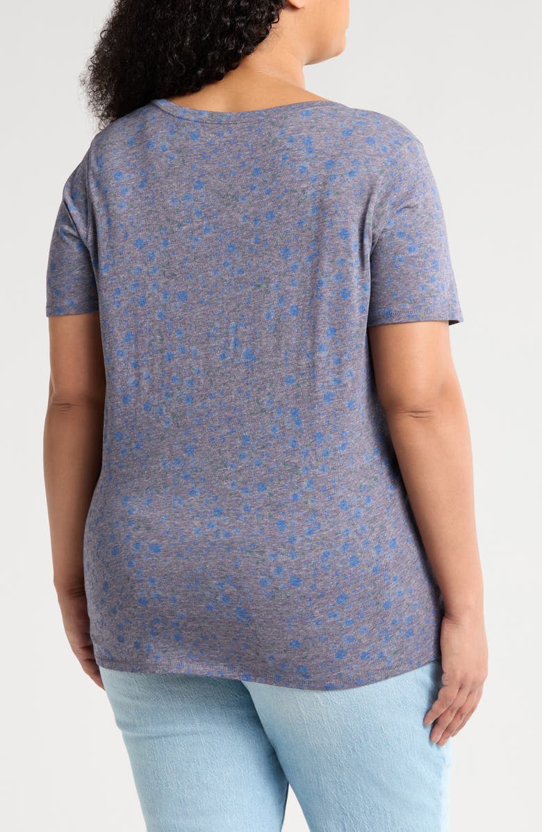 Lucky Brand Classic V-Neck Cotton Blend T-Shirt, Alternate, color, 