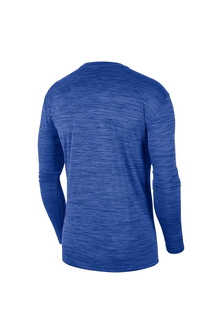 Men's Jordan Brand Royal Florida Gators Sideline Game Day Velocity Performance Long Sleeve T-Shirt, Alternate, color, Royal