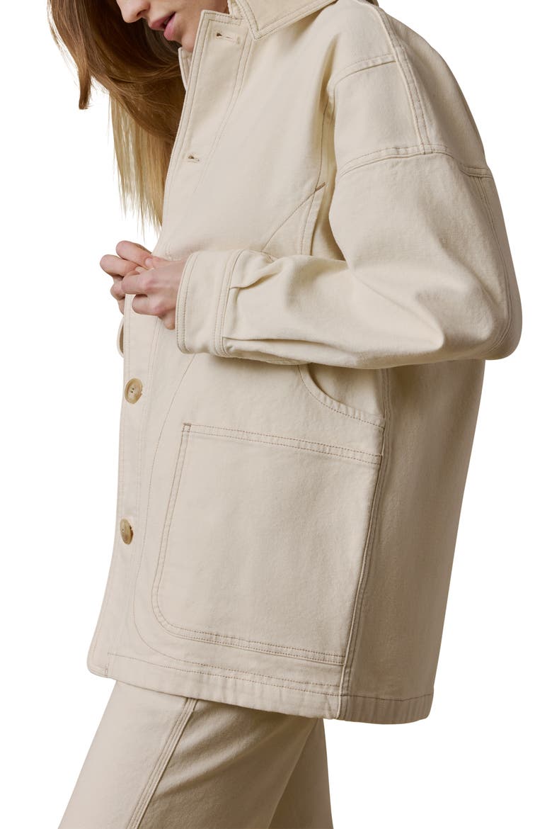 Sunwashed Canvas Chore Jacket, Alternate, color, SEA SALT