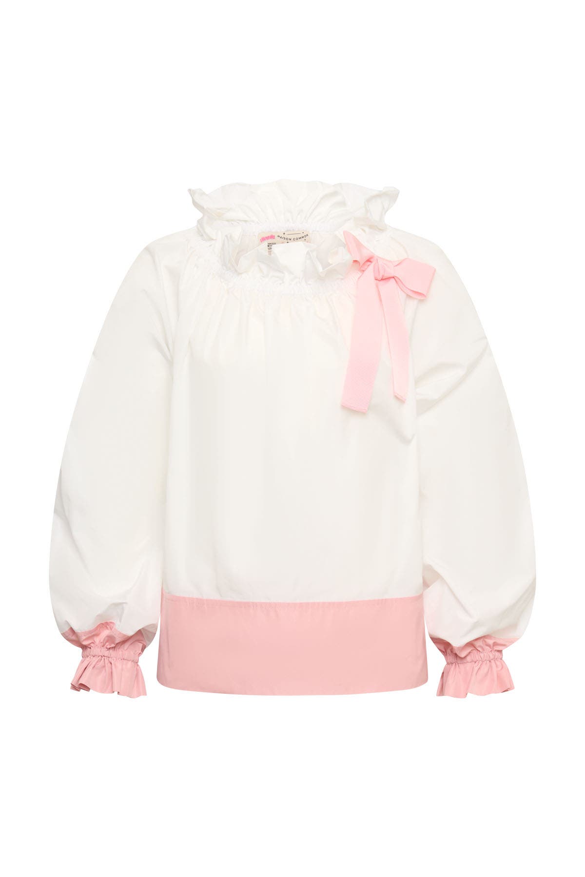 White / Powder Rose