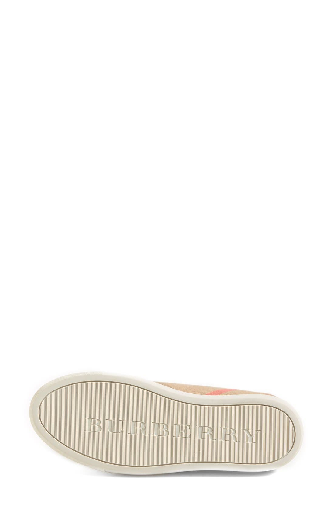 Burberry 'Hartfields' Sneaker, Alternate, color, 