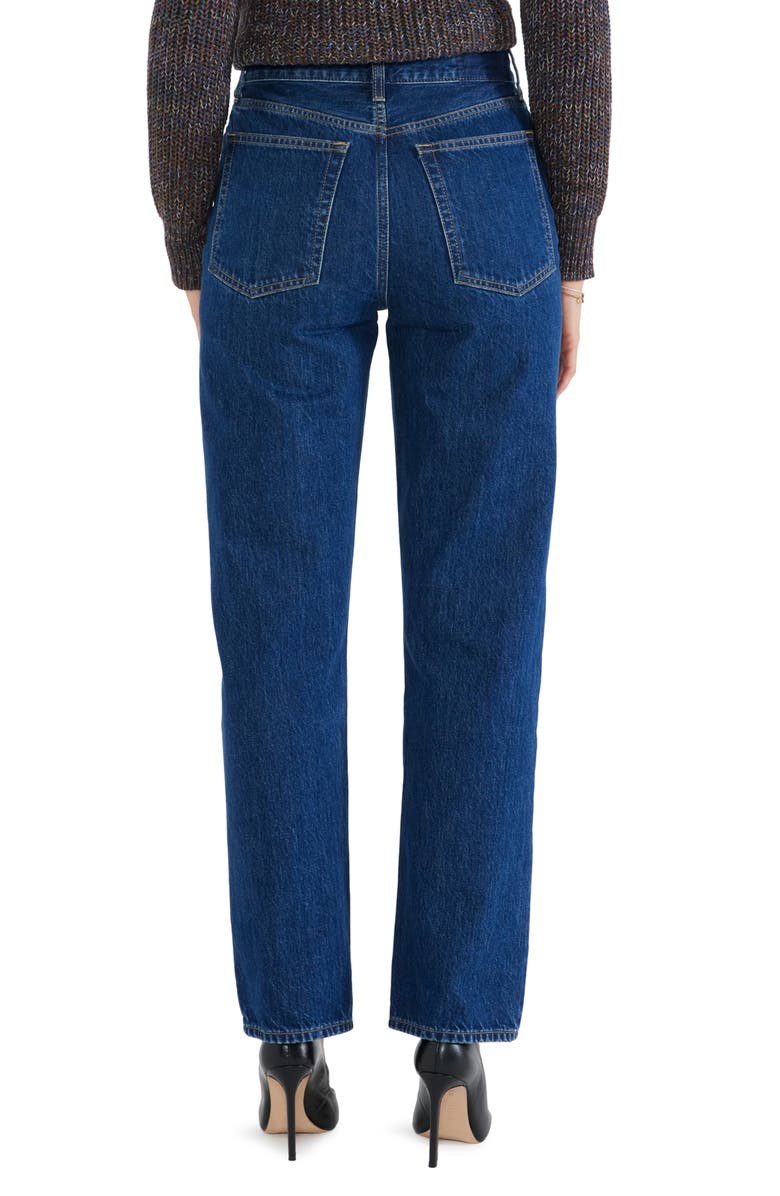 ÉTICA Carine High Waist Straight Leg Jeans, Alternate, color, 