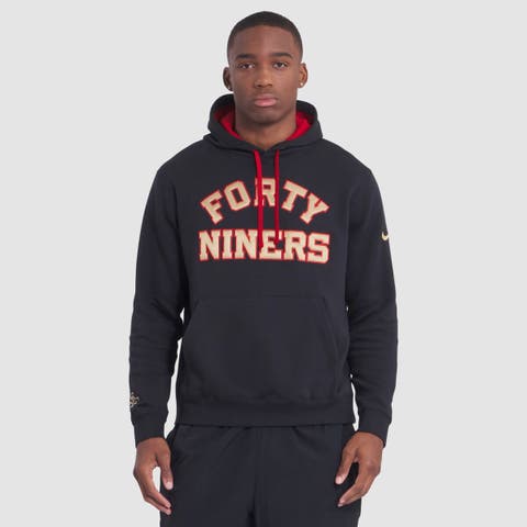 Men's Nike Black San Francisco 49ers 2025 Rivalries Collection Club Hoodie