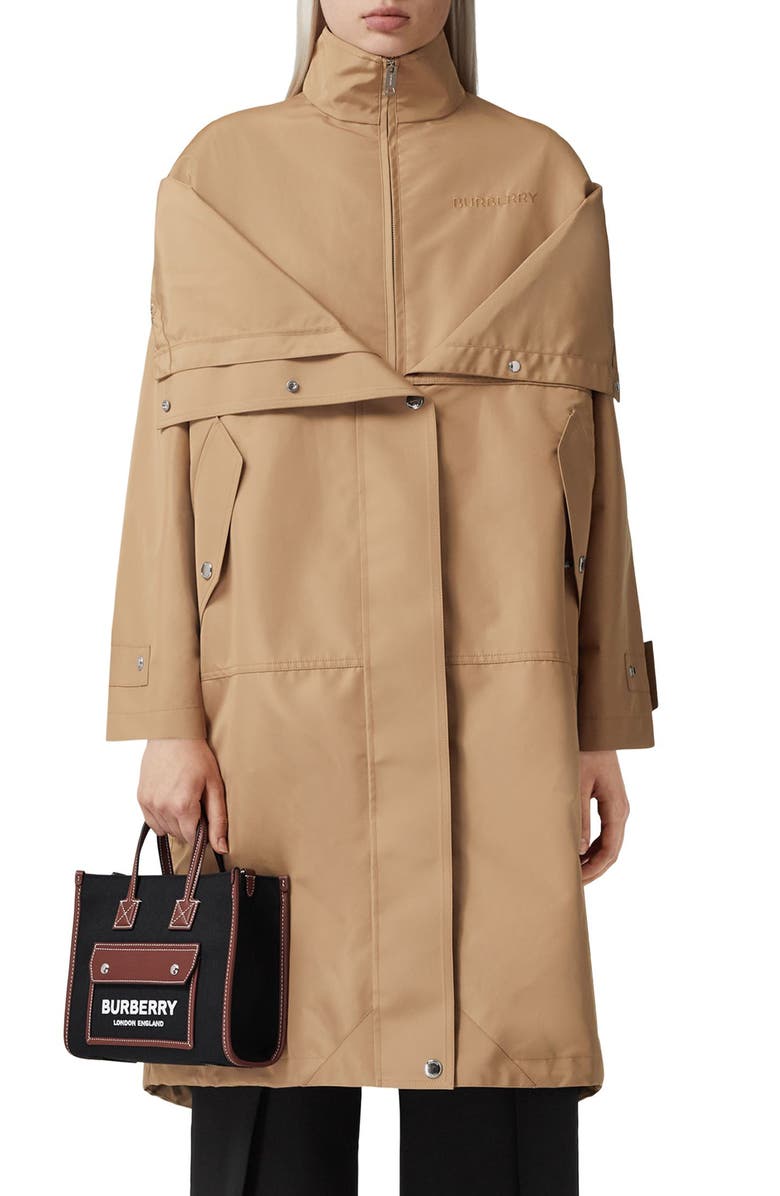 Burberry Orsett Drop Hem Jacket, Main, color, 
