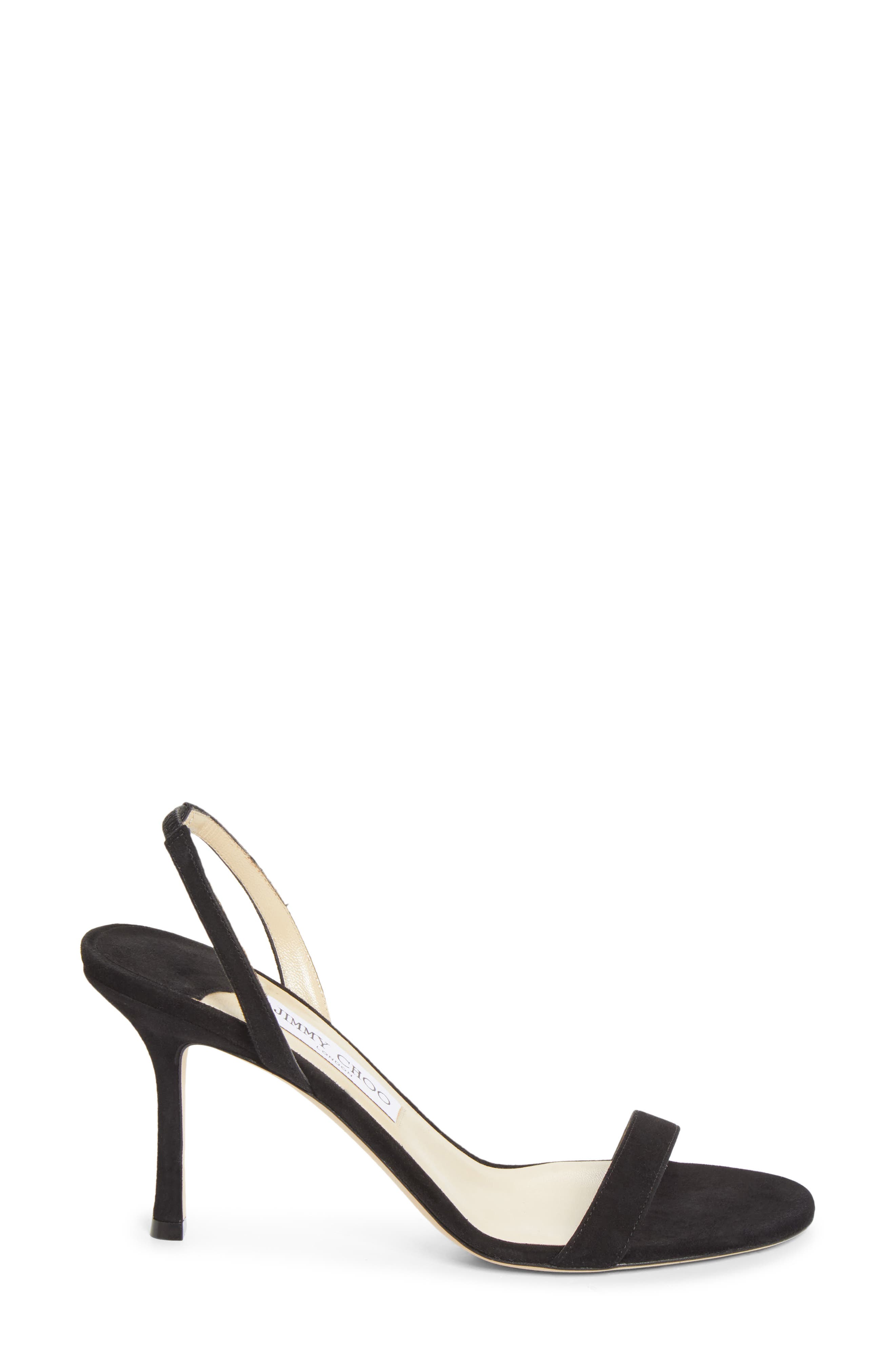 Jimmy Choo Jenn Slingback Sandal, Alternate, color, Black