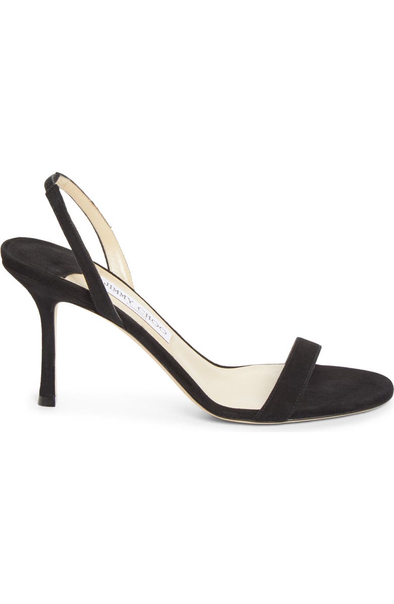 Jimmy Choo Jenn Slingback Sandal, Alternate, color, Black