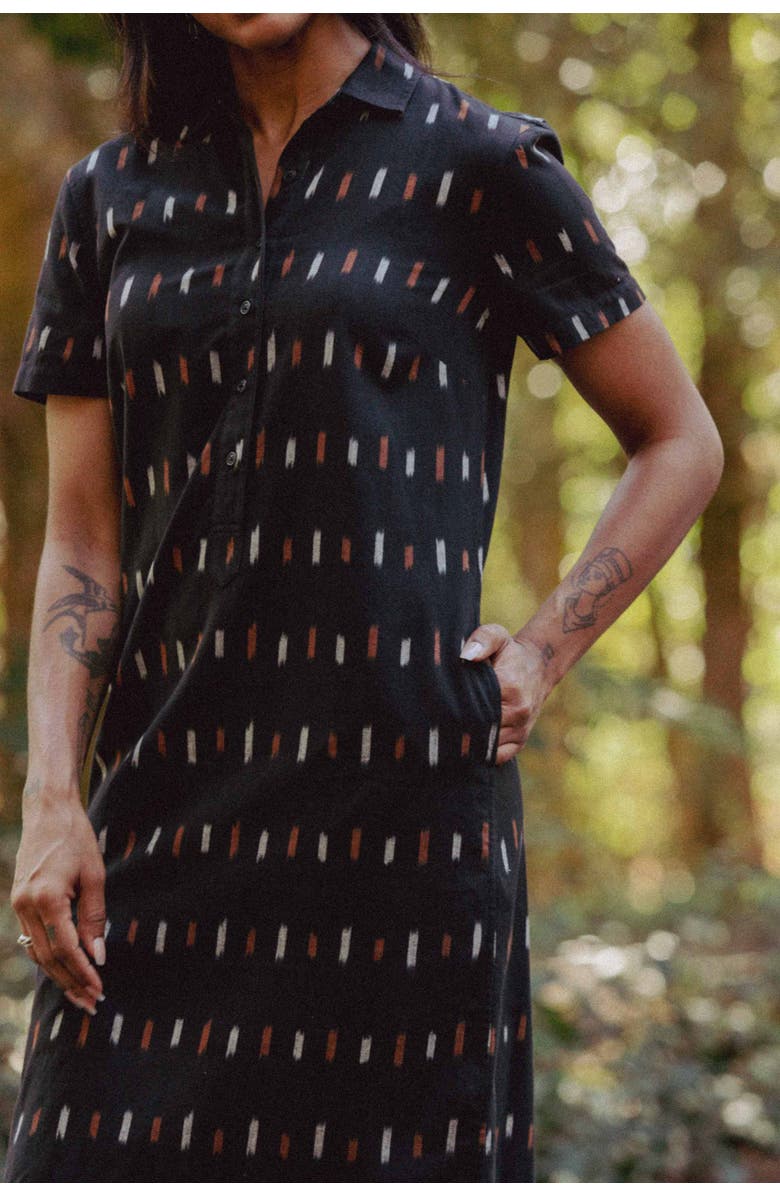 Bridge & Burn Delia Dress, Alternate, color, Dotted Horizon