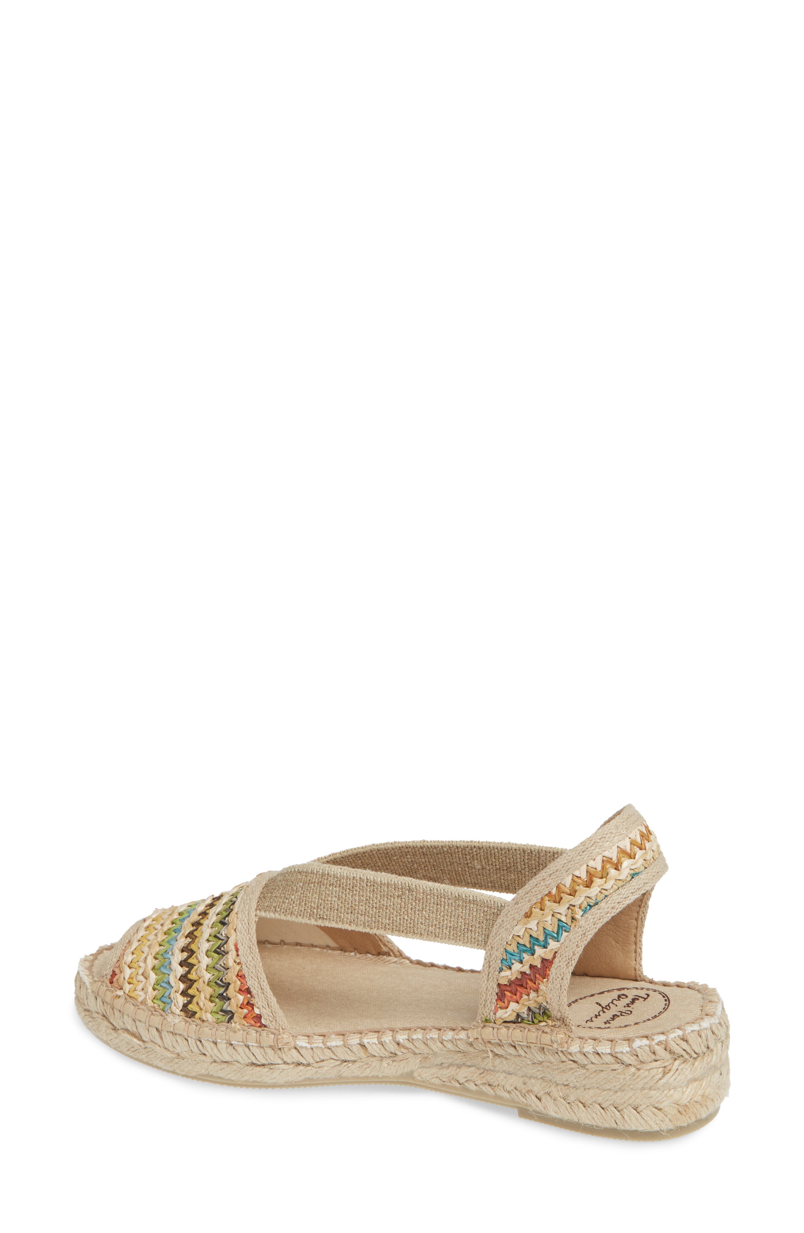 Estel Espadrille Wedge Sandal, Alternate, color, MULTI FABRIC
