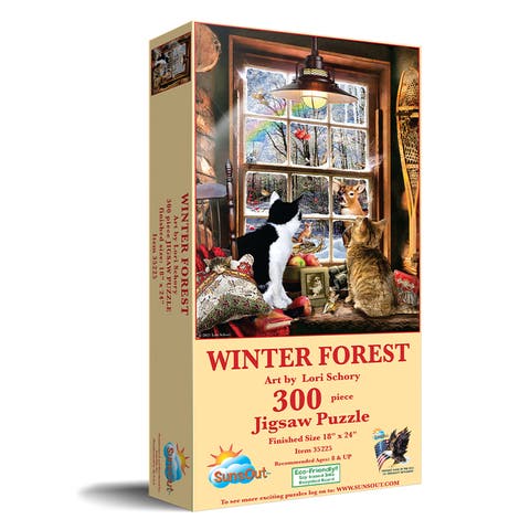 Winter Forest 300 piece Jigsaw Puzzle for Adults