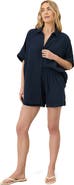 Pact Organic Cotton Coastal Double Gauze Shorts