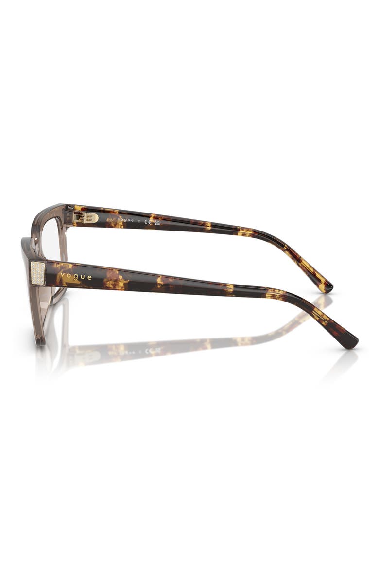 52mm Pillow Optical Glasses, Alternate, color, TRANSPARENT