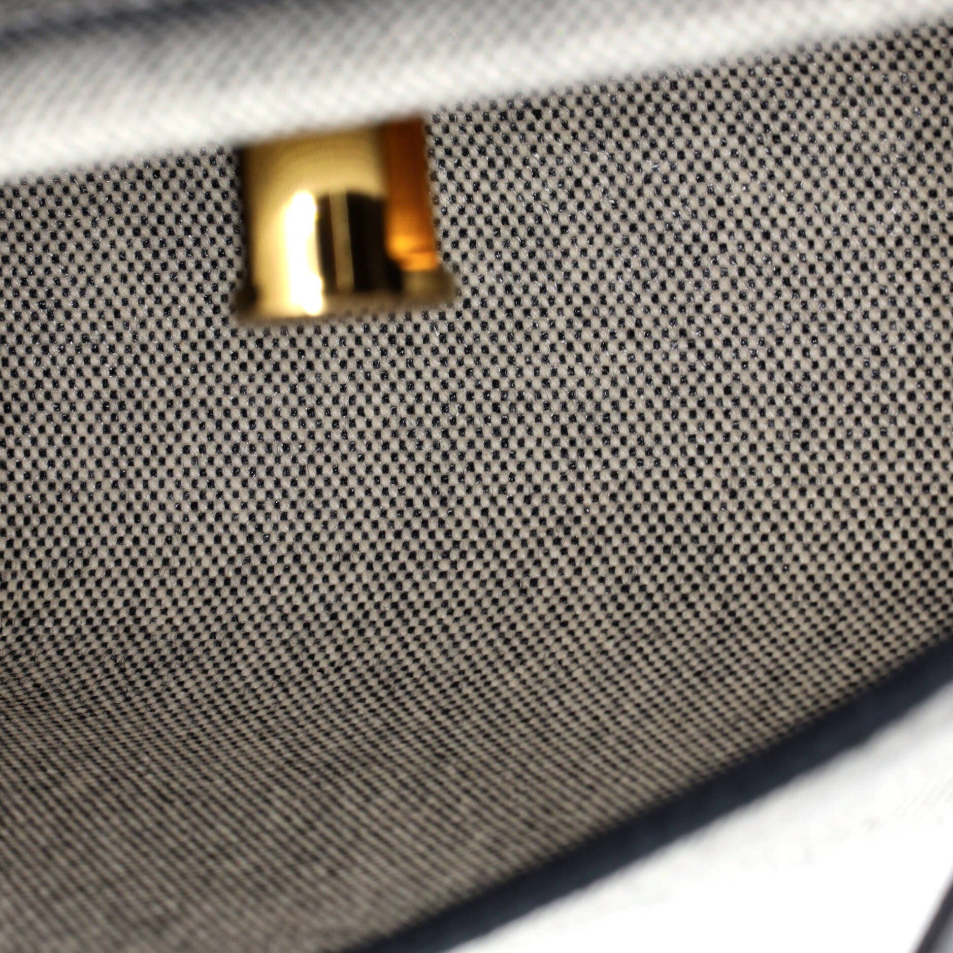 Pre-Owned Hermes Herbag Zip Toile and Leather 20, Alternate, color, Bleu Indigo