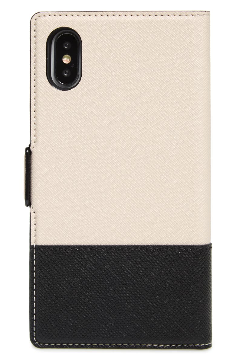 Kate Spade New York iPhone X/XS/XS Max & XR magnetic wrap folio case, Alternate, color,