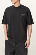 AllSaints Underground Oversize Graphic T-Shirt