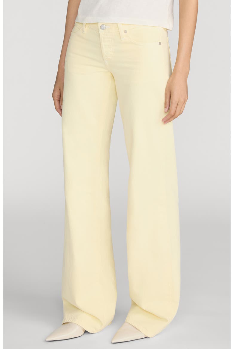 x Amelia Gray The Gray Relaxed Bootcut Jeans, Alternate, color, LIMONCELLO