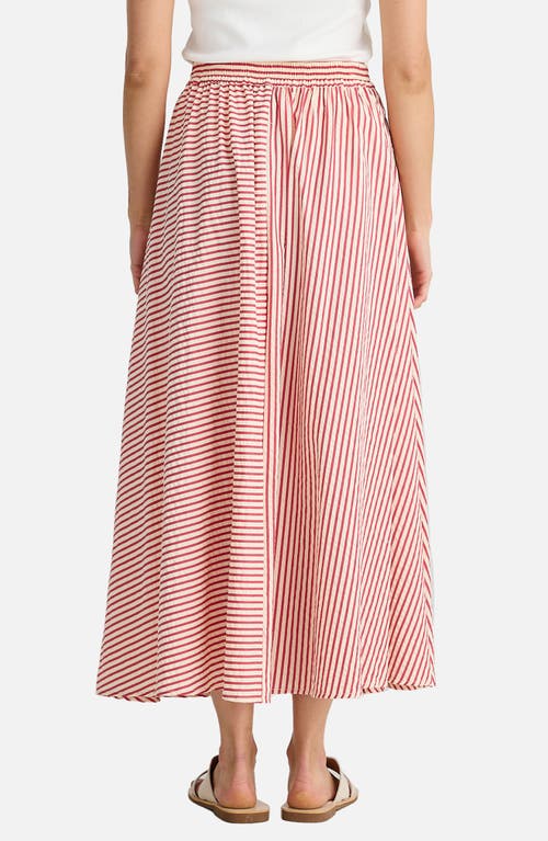 Brave + True Brave+true Lucy Mixed Stripe Maxi Skirt