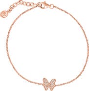 EFFY Diamond Pavé Butterfly Charm Bracelet