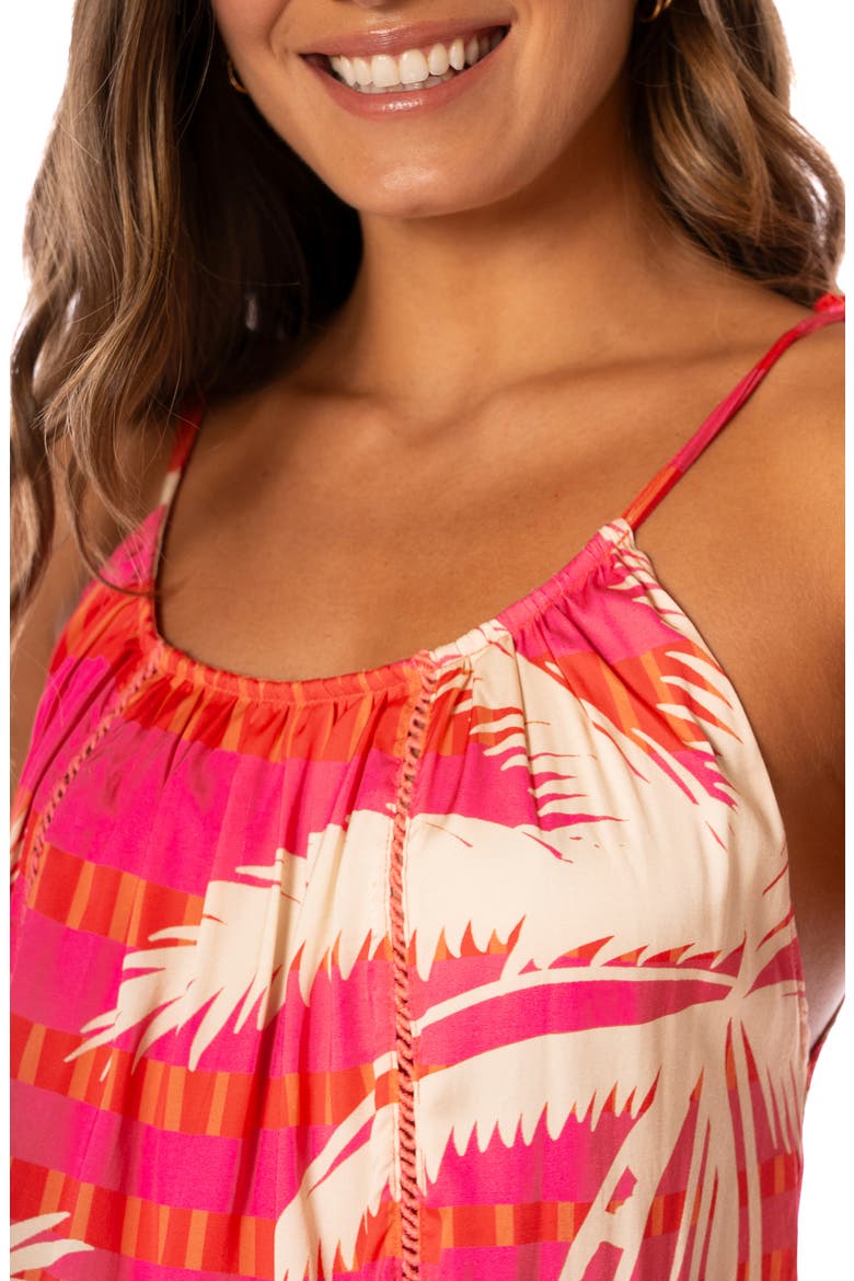 Magnolia Cover-Up Dress, Alternate, color, BRIGHT RED