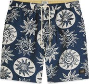 Scotch & Soda Print Swim Trunks