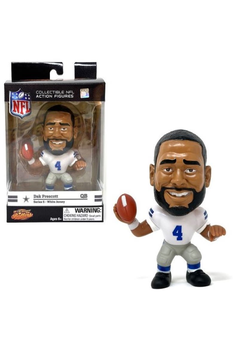 Dak Prescott (Dallas Cowboys) NFL Big Shot Ballers 5" Figure, Main, color, Multi-Color