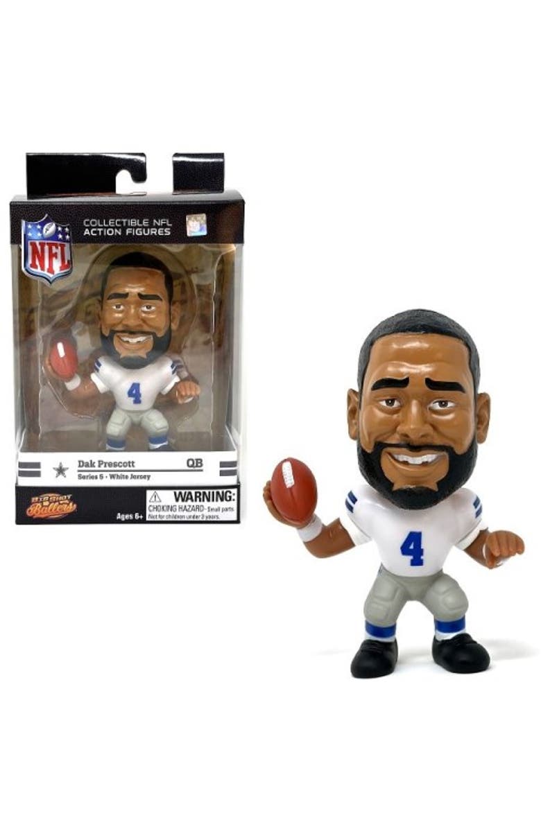 PARTY ANIMAL Dak Prescott (Dallas Cowboys) NFL Big Shot Ballers 5" Figure, Main, color, Multi-Color