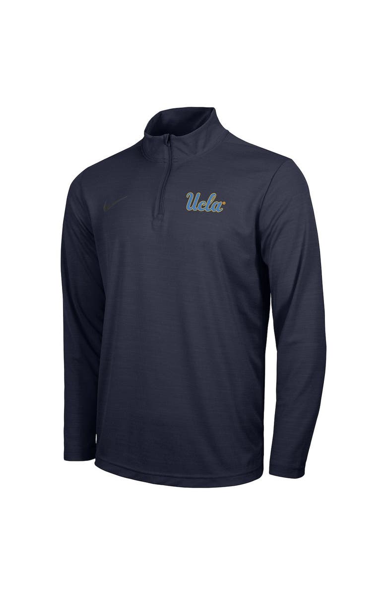 Nike Men's Nike Navy UCLA Bruins Intensity Quarter-Zip Performance Jacket, Alternate, color, 