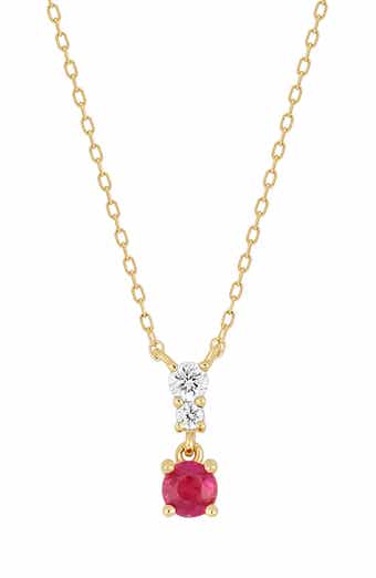 Bony Levy El Mar Ruby & Diamond Pendant Necklace