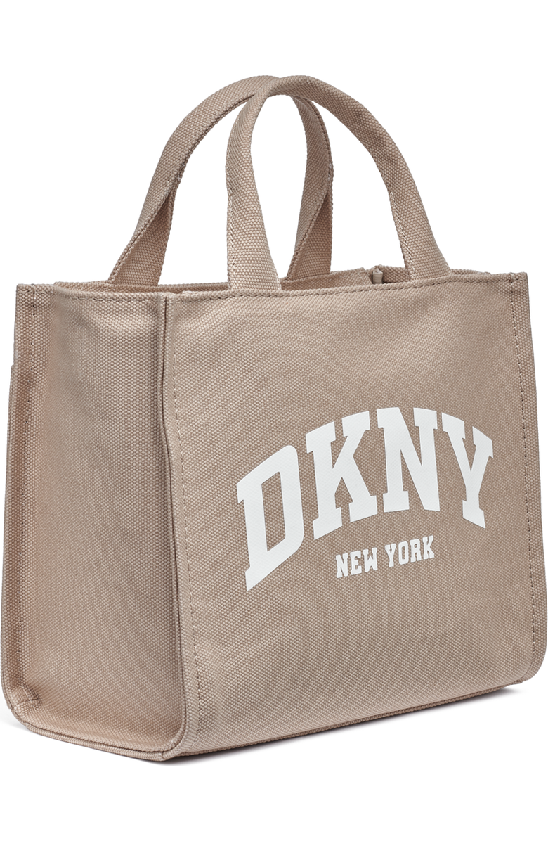 DKNY Hadlee Medium Tote, Alternate, color, Light Khaki/Marshmallow