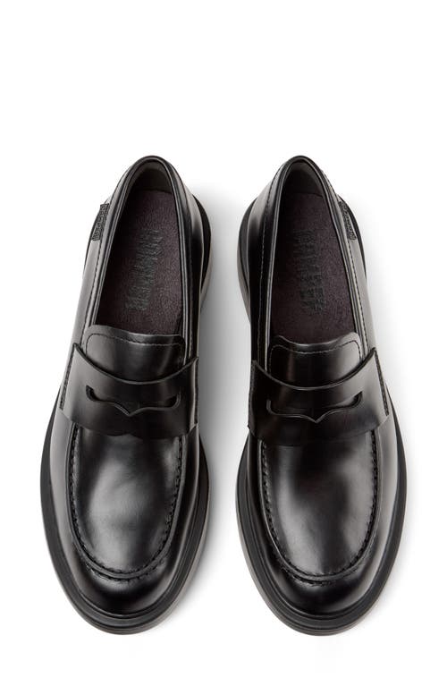 Shop Camper Dean Penny Loafer In Black