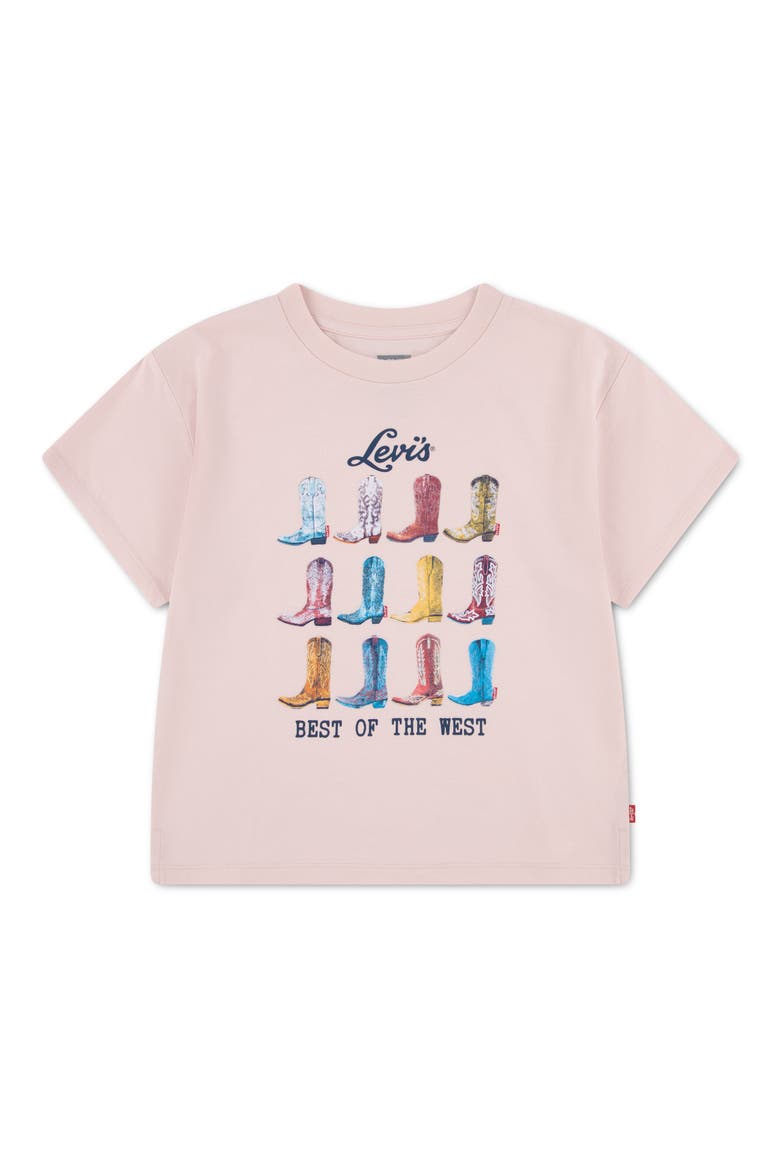 Kids' Oversize Short Sleeve T-Shirt, Main, color, CRYSTAL PINK