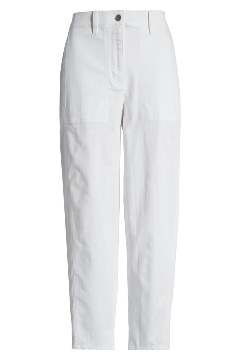 Ankle Lantern Jeans, Alternate, color, WHITE