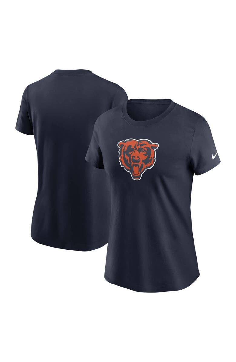 Nike Women's Nike Navy Chicago Bears  Primary Logo T-Shirt, Alternate, color, 
