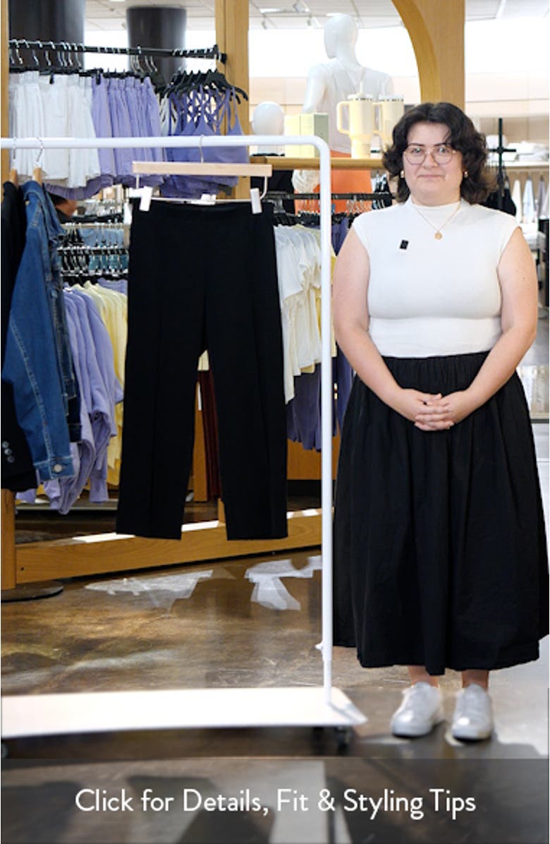 Pintuck Crop Pants, sales video thumbnail