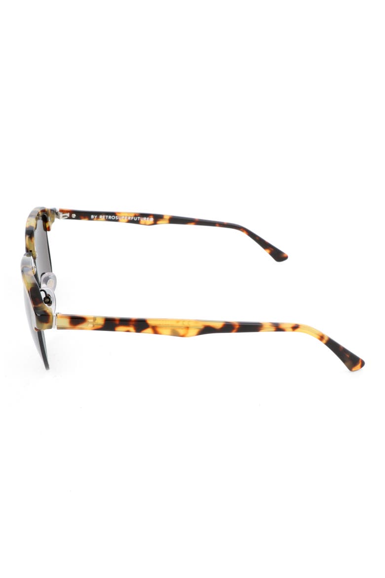 53mm Square Sunglasses, Alternate, color, HAVANA/ GOLD