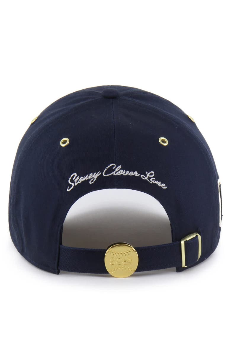 Stoney Clover Lane X '47 Men's '47 x Stoney Clover Lane Navy Boston Red Sox Acro Charm Clean Up Adjustable Hat, Alternate, color, Navy