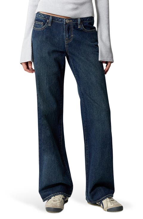 Zoe Low Rise Girlfriend Jeans