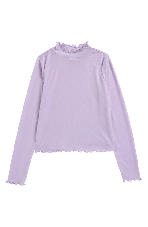 Kids' Sparkle Mesh Top (Big Kid)