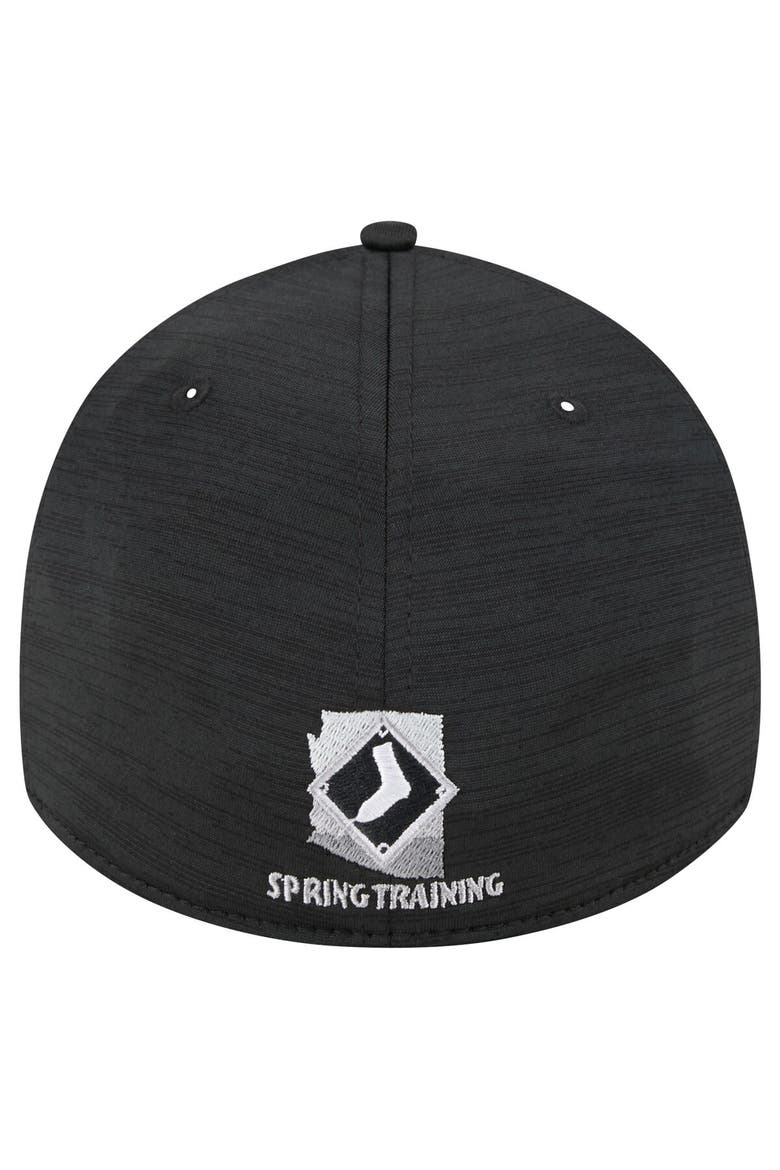 Men's New Era Black Chicago White Sox Spring Training  Digi 39THIRTY Flex Hat, Alternate, color, Black