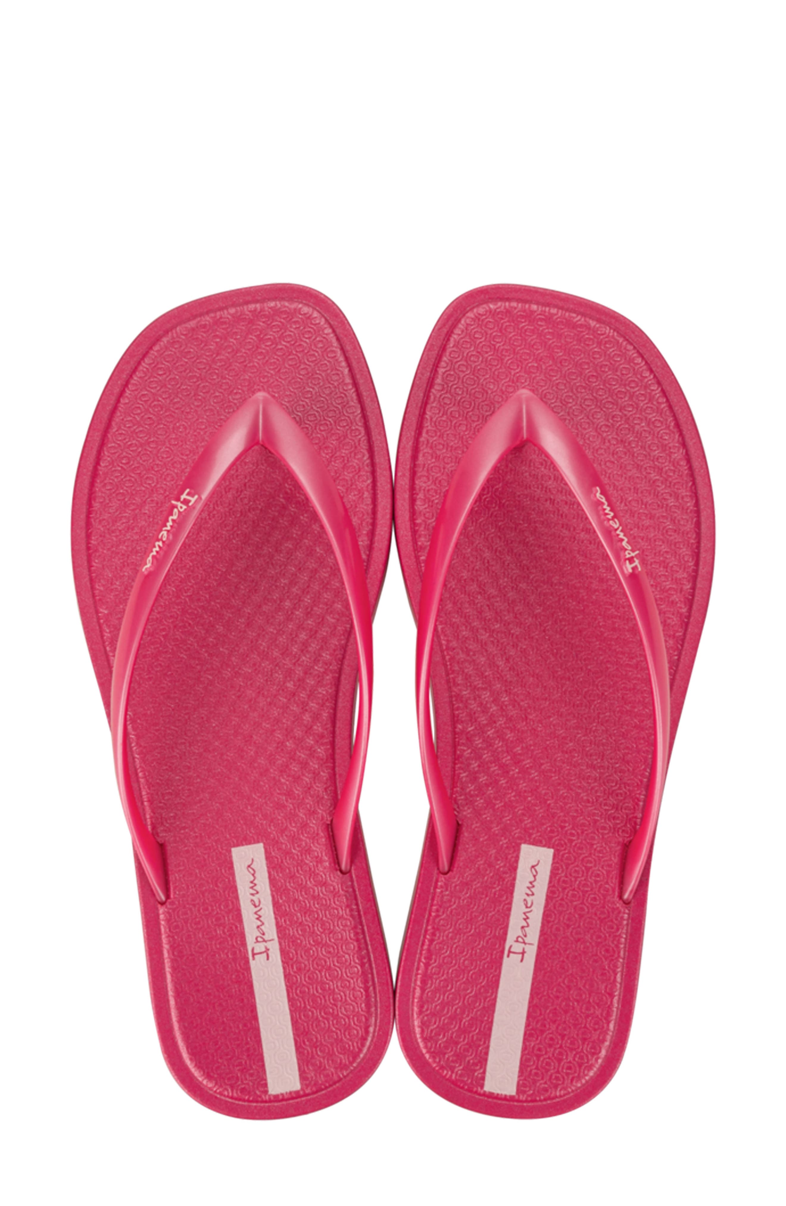 Ipanema Solar Colors Flip Flop, Alternate, color, Pink/ Pearl Pink