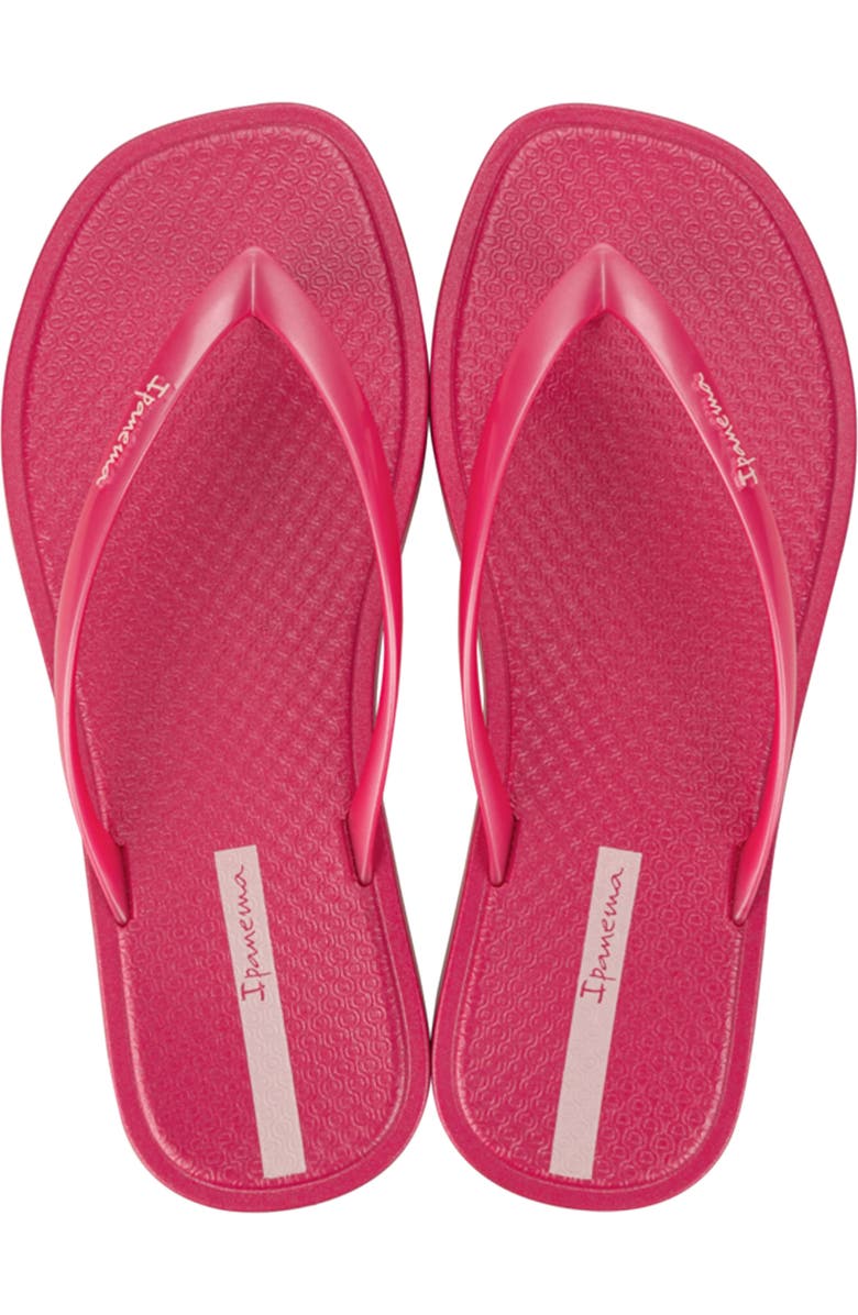 Ipanema Solar Colors Flip Flop, Alternate, color, Pink/ Pearl Pink