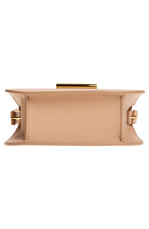 Tom Ford Mini Tara Grained Leather Crossbody Bag In Powder Pink