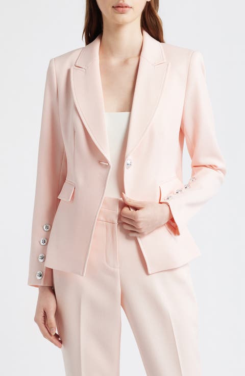 One-Button Blazer (Petite)