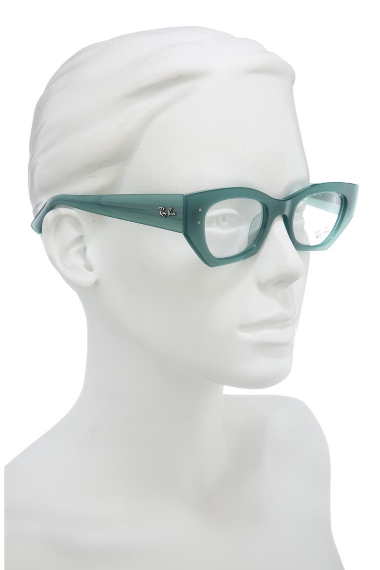 49mm Irregular Optical Frames, Alternate, color, GREEN