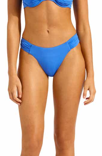 Ruched High Waist Bikini Bottoms